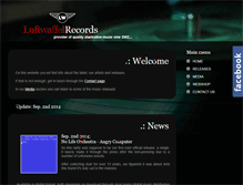 Tablet Screenshot of luftwaffel.com